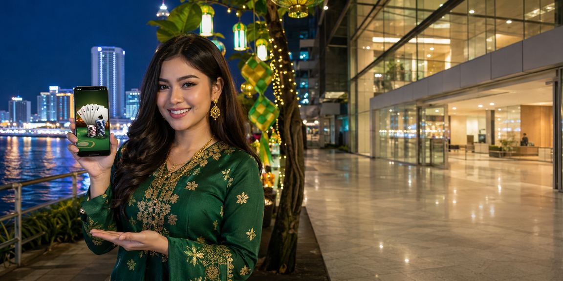 Permainan poker sempena Hari Raya di Pulau Pinang pada platform ex2